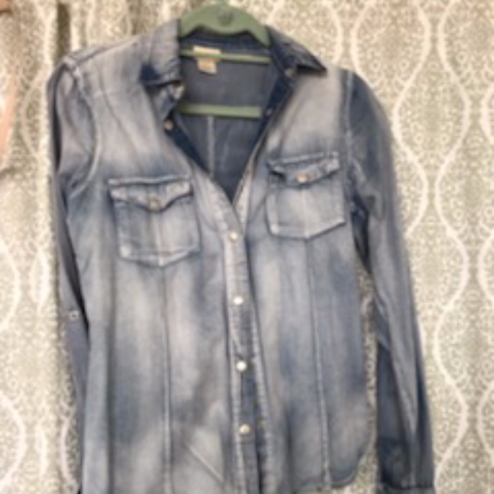 Buckle Denim Shirt
